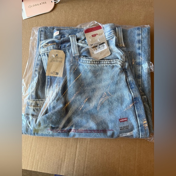 Levi’s Women’s 94 Baggy Wide Leg Jeans 28 - Picture 3 of 6